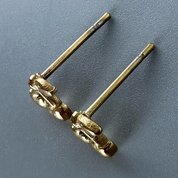 14k Gold Vermeil Tiny Cherry Studs - Picture 8 of 10
